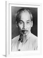 Ho Chi Minh, Vietnamese Prime Minister and President of the Democratic Republic of Vietnam-null-Framed Photo