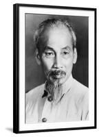 Ho Chi Minh, Vietnamese Prime Minister and President of the Democratic Republic of Vietnam-null-Framed Photo