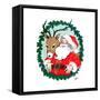 Ho Ho Ho! - Jack & Jill-Ann Eshner-Framed Stretched Canvas