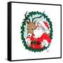 Ho Ho Ho! - Jack & Jill-Ann Eshner-Framed Stretched Canvas