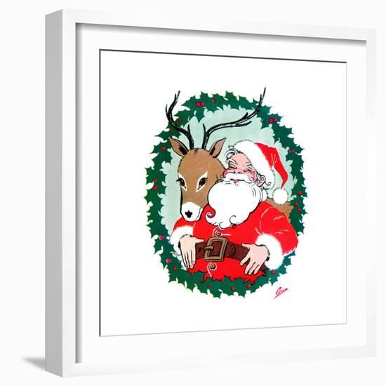 Ho Ho Ho! - Jack & Jill-Ann Eshner-Framed Giclee Print