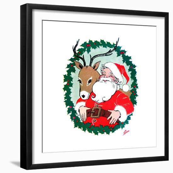 Ho Ho Ho! - Jack & Jill-Ann Eshner-Framed Giclee Print