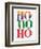 Ho Ho Ho-Ann Bailey-Framed Art Print