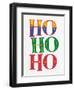 Ho Ho Ho-Ann Bailey-Framed Art Print