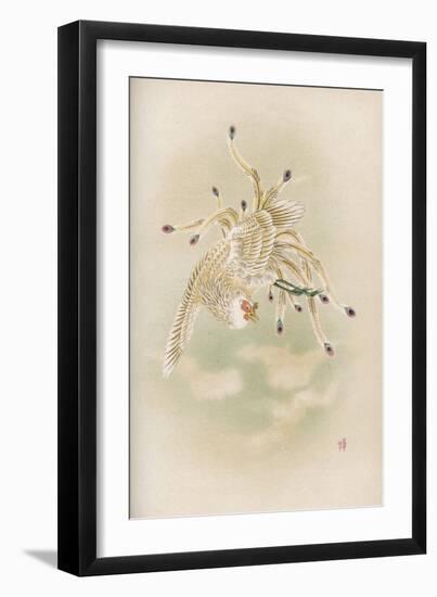 Ho-Wo Bird, Japanese Phoenix-null-Framed Art Print