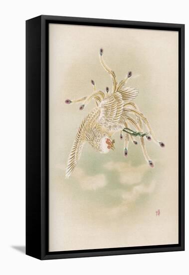 Ho-Wo Bird, Japanese Phoenix-null-Framed Stretched Canvas