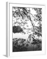 Hoan Kiem Lake View, Hanoi, Vietnam-Walter Bibikow-Framed Premium Photographic Print
