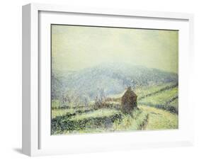 Hoar Frost at Huelgoat, Finistere; Gelee Blanche Au Houelgouat Finistere, 1903-Gustave Loiseau-Framed Giclee Print