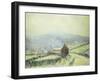 Hoar Frost at Huelgoat, Finistere; Gelee Blanche Au Houelgouat Finistere, 1903-Gustave Loiseau-Framed Premium Giclee Print
