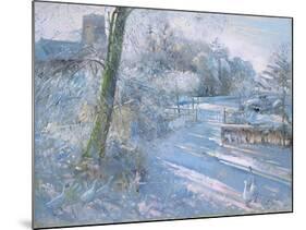 Hoar Frost Morning, 1996-Timothy Easton-Mounted Giclee Print