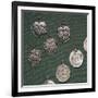 Hoard of arabic metalwork from a Viking grave. Artist: Unknown-Unknown-Framed Giclee Print