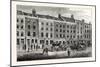 Hoare's Old Banking House from a Drawing by Shepherd 1838 in the Crace Collection London-null-Mounted Giclee Print