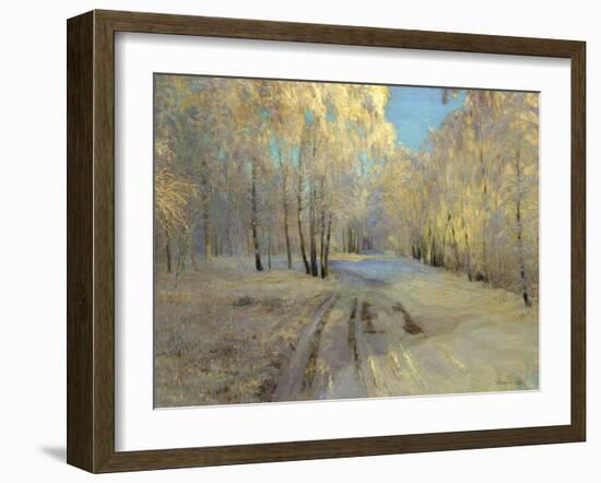 Hoarfrost, 1900-Vasili Baksheyev-Framed Giclee Print