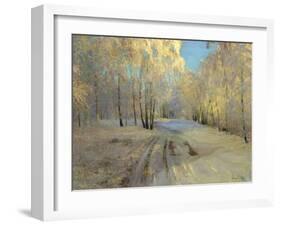 Hoarfrost, 1900-Vasili Baksheyev-Framed Giclee Print