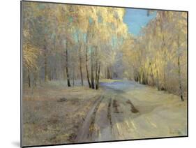 Hoarfrost, 1900-Vasili Baksheyev-Mounted Giclee Print