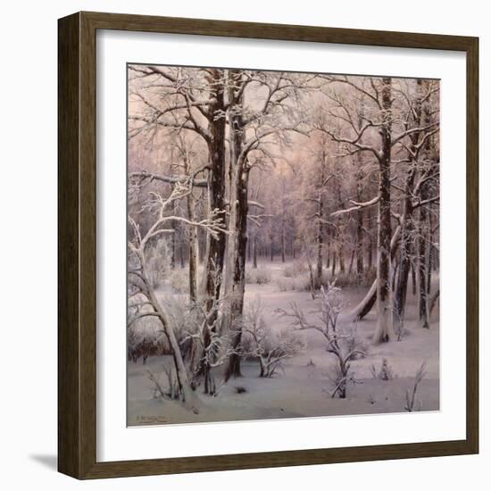 Hoarfrost-Ivan Avgustovich Velz-Framed Giclee Print