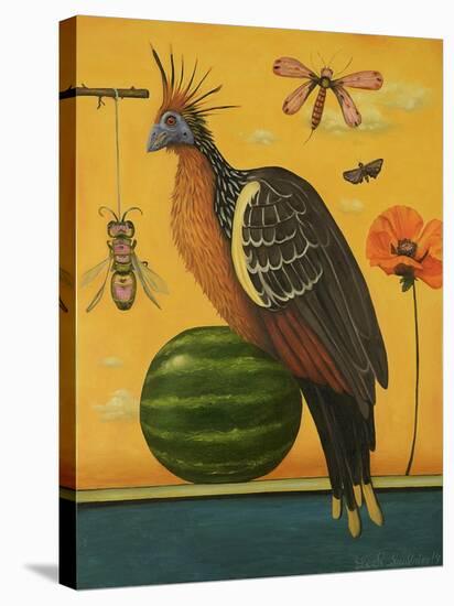 Hoatzin 2-Leah Saulnier-Stretched Canvas