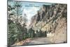 Hoback Canyon Highway-null-Mounted Premium Giclee Print