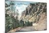 Hoback Canyon Highway-null-Mounted Art Print