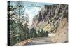 Hoback Canyon Highway-null-Stretched Canvas