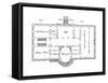 Hoban's Original Plans for the White House, 18th Century-null-Framed Stretched Canvas