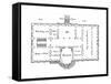 Hoban's Original Plans for the White House, 18th Century-null-Framed Stretched Canvas