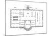 Hoban's Original Plans for the White House, 18th Century-null-Mounted Giclee Print