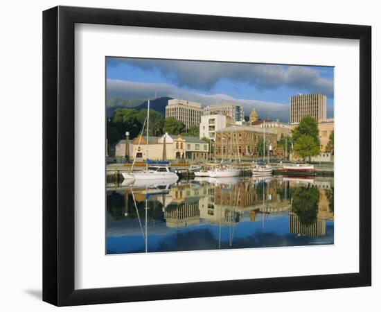 Hobart Harbour, Tasmania, Australia-G Richardson-Framed Photographic Print