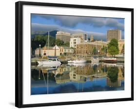 Hobart Harbour, Tasmania, Australia-G Richardson-Framed Photographic Print