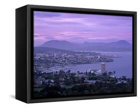 Hobart, Tasmania, Australia-Walter Bibikow-Framed Stretched Canvas