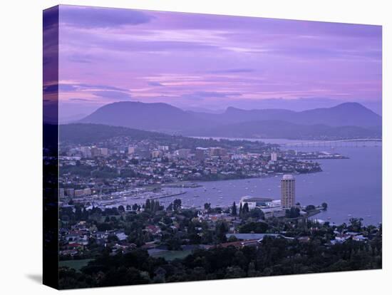 Hobart, Tasmania, Australia-Walter Bibikow-Stretched Canvas