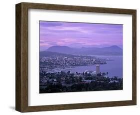 Hobart, Tasmania, Australia-Walter Bibikow-Framed Photographic Print