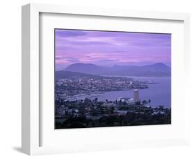 Hobart, Tasmania, Australia-Walter Bibikow-Framed Photographic Print