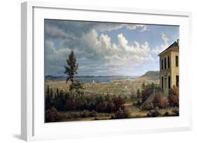 Hobart Town, C.1832-John Glover-Framed Giclee Print