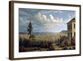 Hobart Town, C.1832-John Glover-Framed Giclee Print