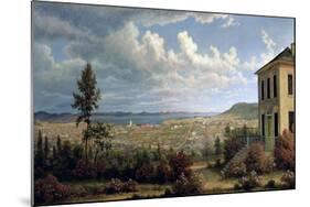 Hobart Town, C.1832-John Glover-Mounted Giclee Print