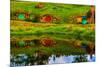 Hobbit Houses, Hobbiton, North Island, New Zealand, Pacific-Laura Grier-Mounted Premium Photographic Print