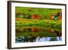 Hobbit Houses, Hobbiton, North Island, New Zealand, Pacific-Laura Grier-Framed Photographic Print