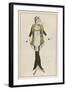 Hobble Skirt Costume Designed and Drawn by Bakst and Made by Paquin-Leon Bakst-Framed Art Print