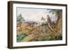 Hobbys at their Nest-Carl Donner-Framed Giclee Print