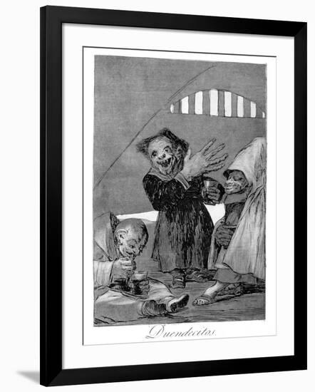Hobgoblins, 1799-Francisco de Goya-Framed Giclee Print
