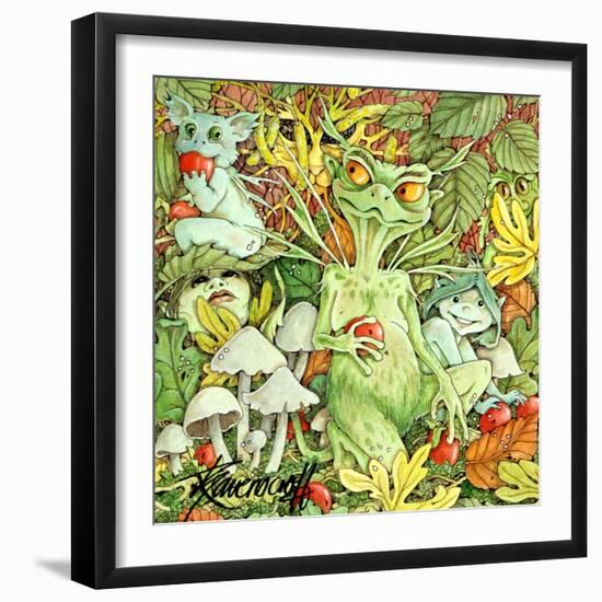 Hobgoblins and Bogeymen-Linda Ravenscroft-Framed Giclee Print