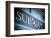 Hoboken, New Jersey Train Station Circa 1800S-Julien McRoberts-Framed Photographic Print