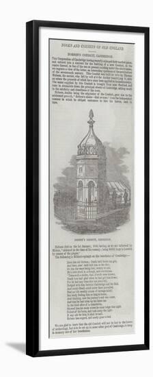 Hobson's Conduit, Cambridge-null-Framed Premium Giclee Print