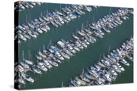 Hobsonville Marina, Waitemata Harbour, Auckland, North Island, New Zealand-David Wall-Stretched Canvas