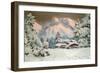 Hocheisgruppe, Austria-Alwin Arnegger-Framed Giclee Print