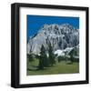 Hochfelderalp Wetterstein Wall-null-Framed Art Print