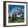 Hochfelderalp Wetterstein Wall-null-Framed Art Print