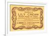 Hocken's Lily Cream-null-Framed Premium Giclee Print