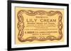 Hocken's Lily Cream-null-Framed Premium Giclee Print